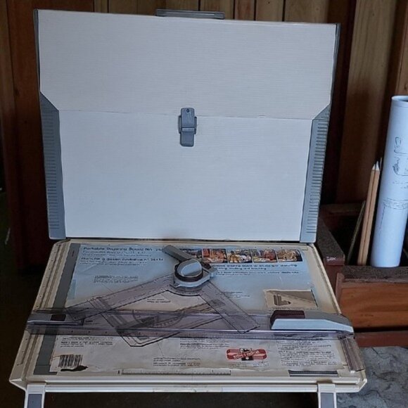 KOH-I_NOOR Portable Versatile Drawing Board carry case Protractor Drafting Head - Picture 2 of 14